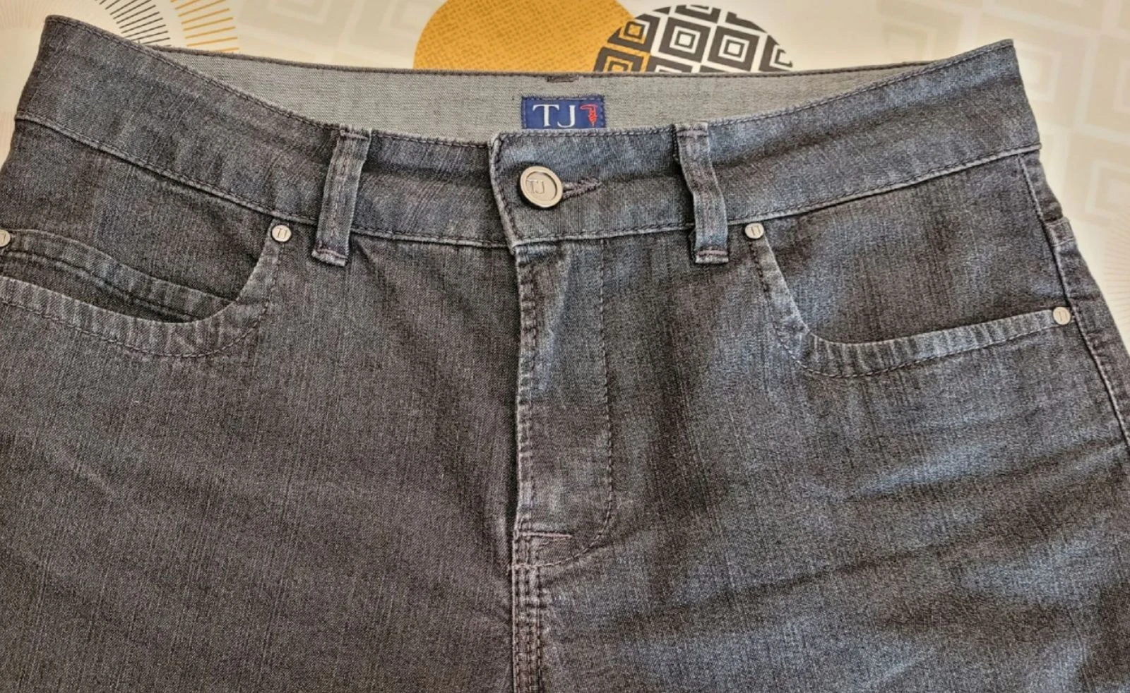 Trussardi Jean TFr38/TM-Cinza-Mod. 130-Corte Reto e Justo em OT – photo 8